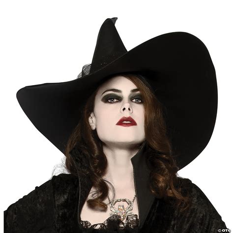 Celebrate the Witching Hour in Style with a Black and Gold Hat